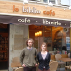 le biblio café à Poitiers.